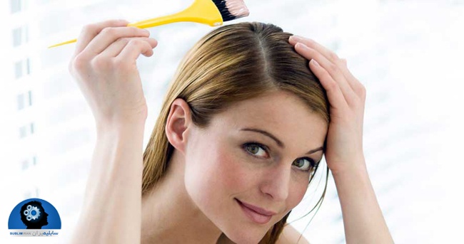 روشن کردن مو طبیعی